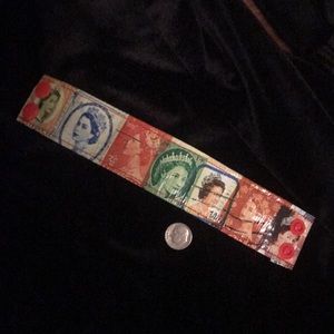 Long Live The Queen cuff bracelet.